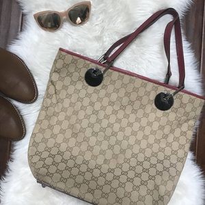 Gucci Monogram Eclipse Signature Shopper Tote